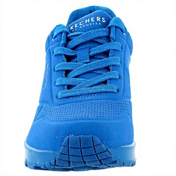 Baskets Skechers Uno-Night Shades Femme Bleu Confort Mode