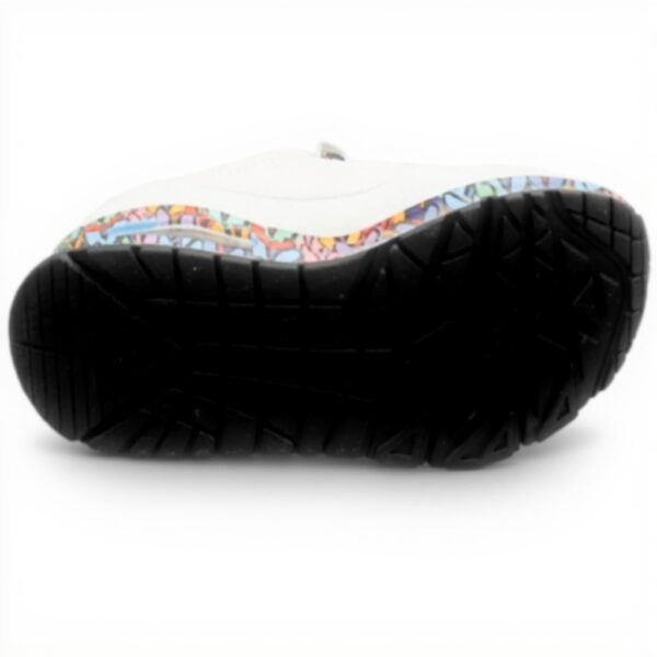 Baskets Skechers Uno Ravaged Love Femme Blanc Multi