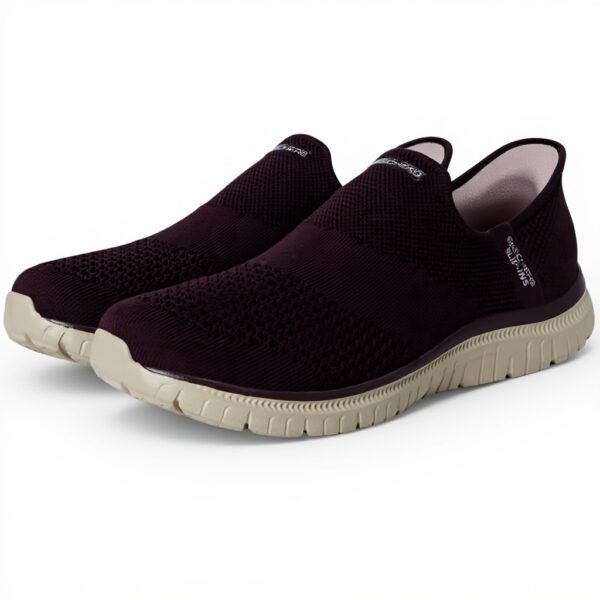 Skechers Virtue Baskets Femme Élégantes Confort Mains Libres