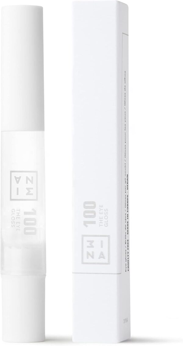 Gloss yeux 3INA MAKEUP effet mouillé transparent léger-2