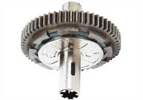 57T 0.8Mod Slipper Set, Metal Steel 57T 0.8Mod Slipper Set Slipper Clutch Spur Gear pour Arrma 110 Granit pour Typhon 18 RC Car Metal Steel Differential Gear Upgrade Remplacer la Pièce de Mise à Niv