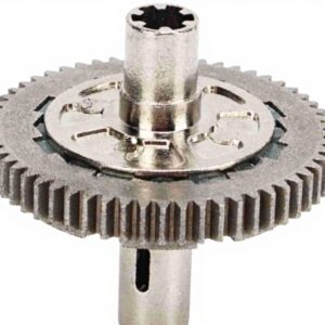 57T 0.8Mod Slipper Set, Metal Steel 57T 0.8Mod Slipper Set Slipper Clutch Spur Gear pour Arrma 110 Granit pour Typhon 18 RC Car Metal Steel Differential Gear Upgrade Remplacer la Pièce de Mise à Niv