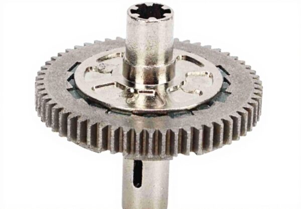 57T 0.8Mod Slipper Set, Metal Steel 57T 0.8Mod Slipper Set Slipper Clutch Spur Gear pour Arrma 110 Granit pour Typhon 18 RC Car Metal Steel Differential Gear Upgrade Remplacer la Pièce de Mise à Niv