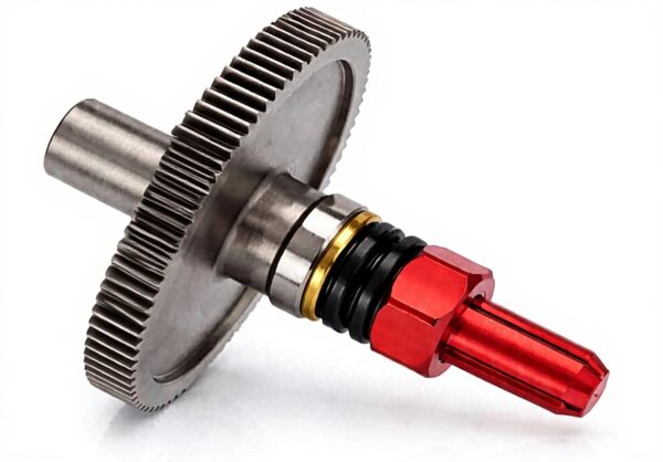 Engrenage différentiel 91T Arrma Senton acier trempé rouge