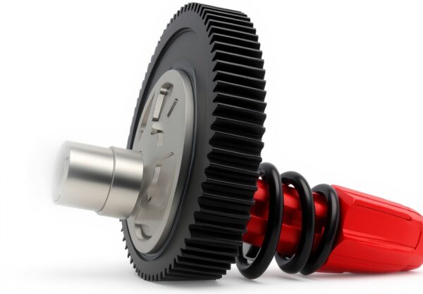 Engrenage différentiel 91T Arrma Senton acier trempé rouge