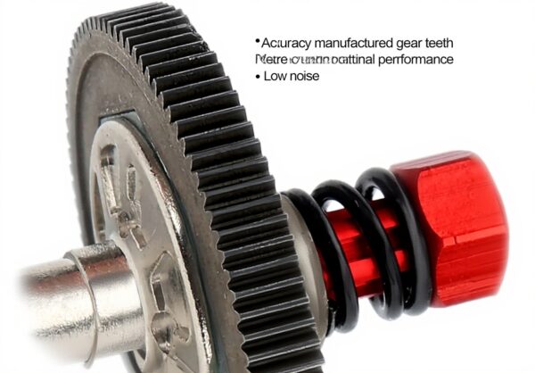 Engrenage différentiel 91T Arrma Senton acier trempé rouge