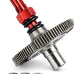 Engrenage différentiel 91T Arrma Senton acier trempé rouge