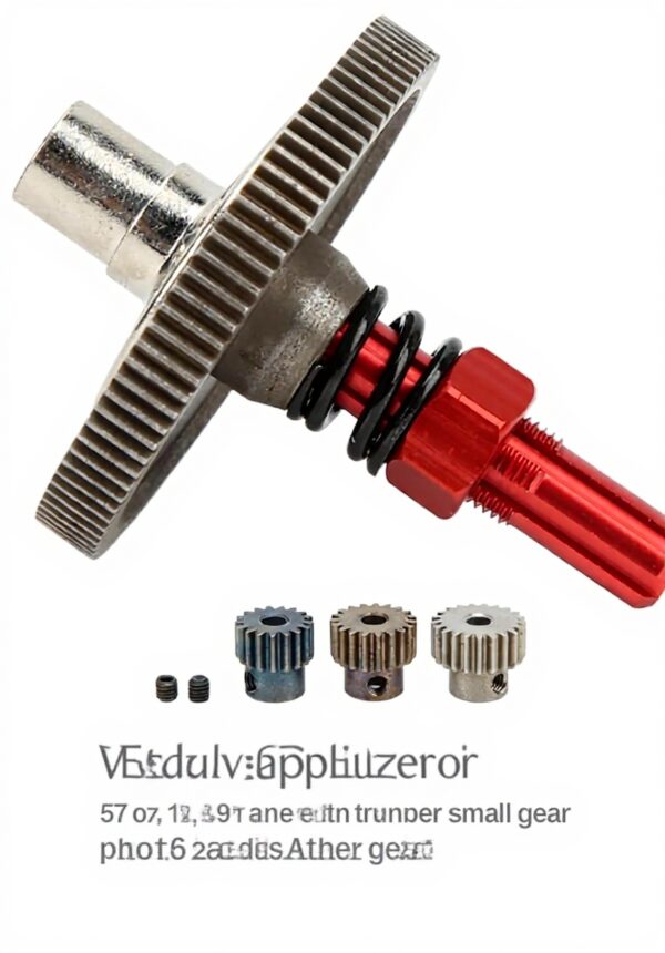 Engrenage 91T Arrma Senton alliage acier trempé rouge