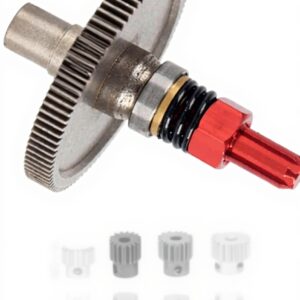 Engrenage 91T Arrma Senton alliage acier trempé rouge