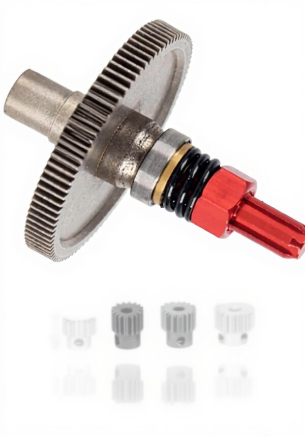 Engrenage 91T Arrma Senton alliage acier trempé rouge