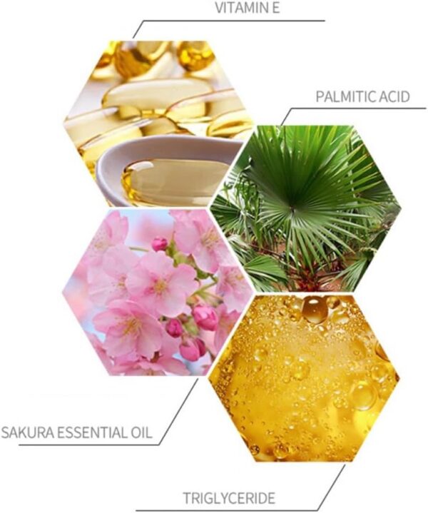 Baume à lèvres fleur de cerisier Allbestaye hydratant-4