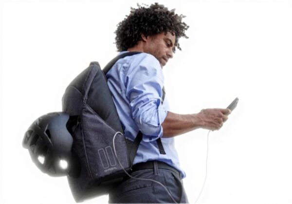 Sac à dos vélo Basil B-Safe 18L Noir pratique élégant