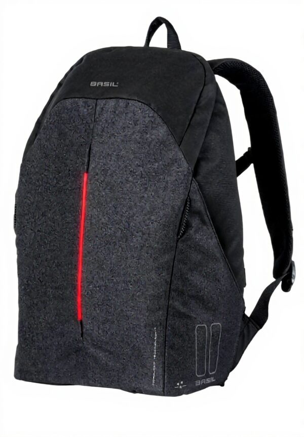 Sac à dos vélo Basil B-Safe 18L Noir pratique élégant