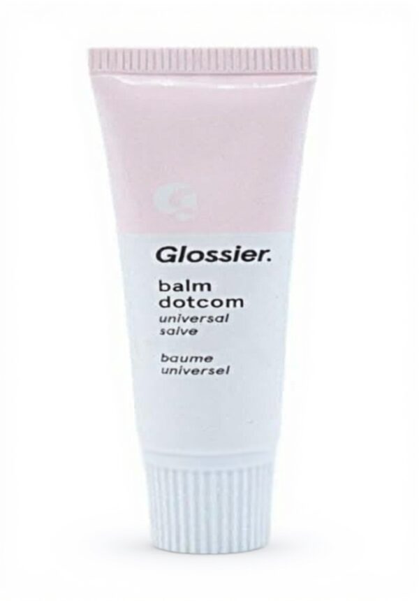 Baume universel Glossier peau lèvres hydratation naturelle