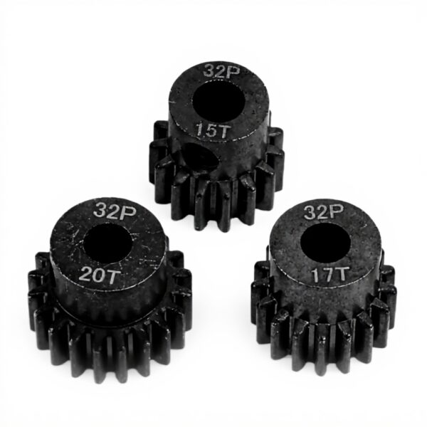 Engrenages moteur RC Baxnore acier haute résistance 15T 17T