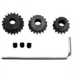 Engrenages moteur RC Baxnore acier haute résistance 15T 17T