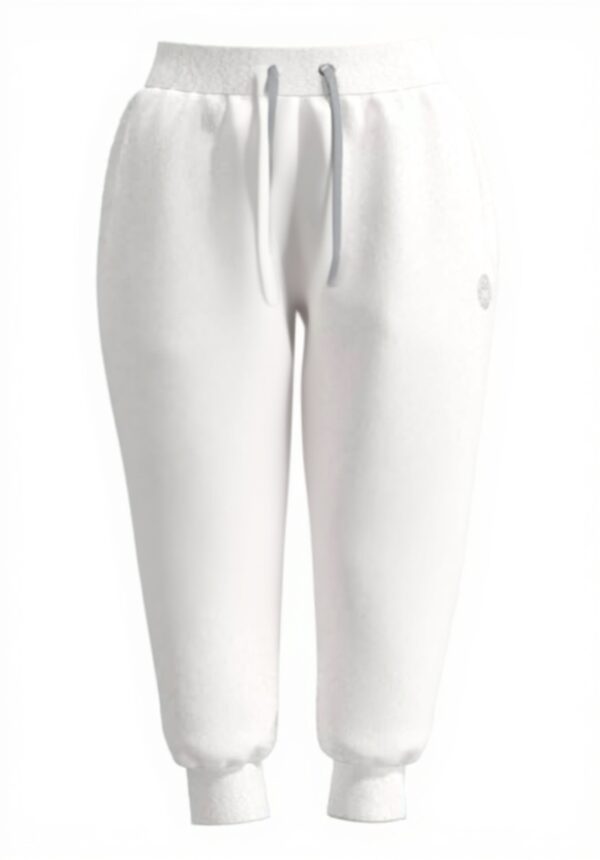 Pantalon survêtement fille BIDI BADU crème polyester recyclé