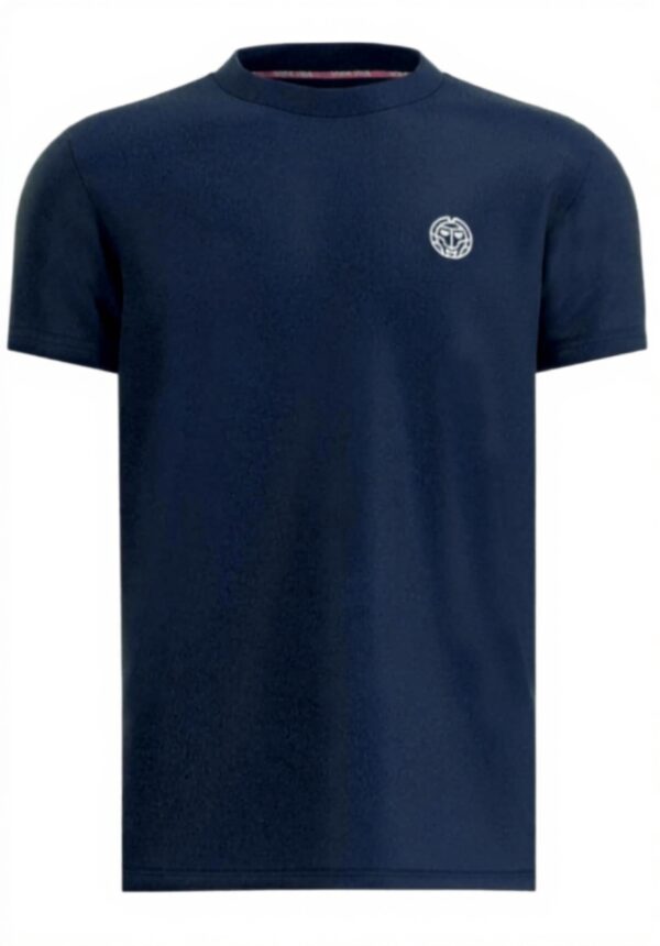 T-shirt Garçon BIDI BADU Bleu Foncé 128 Coton Polyester