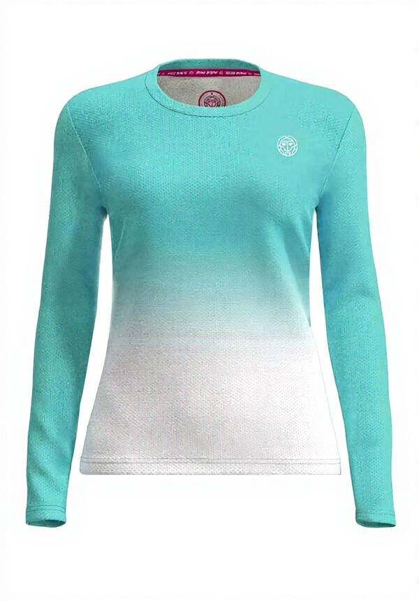 Haut manches longues BIDI BADU tennis polyester fille