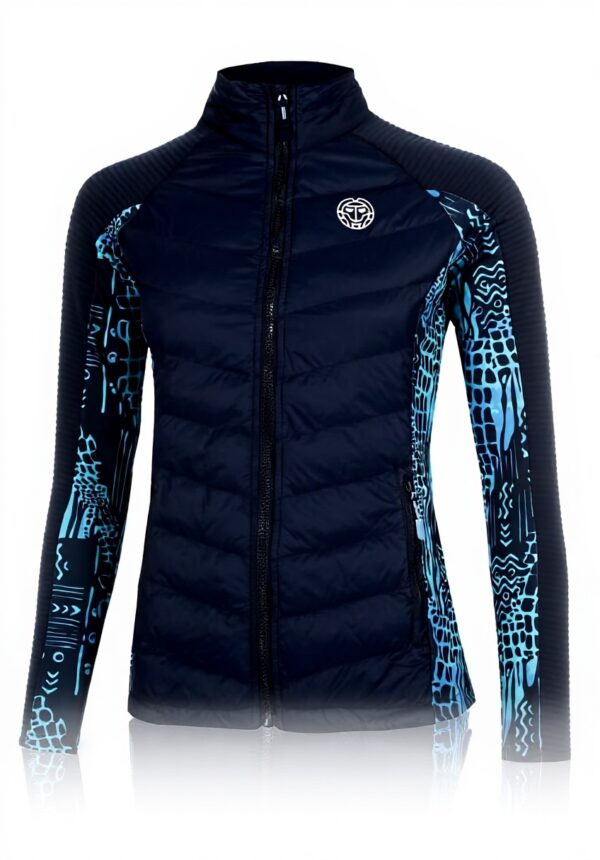 Veste de survêtement BIDI BADU Femmes Nylon Tennis Bleu