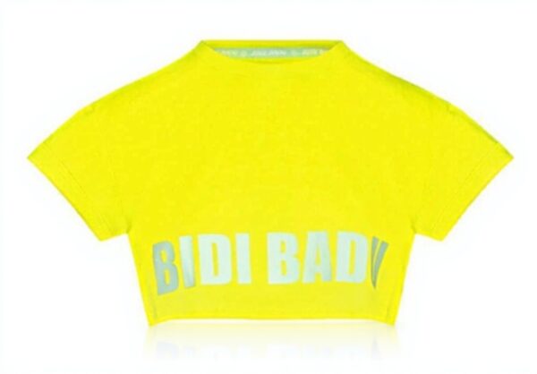 T-shirt crop BIDI BADU femmes tennis coton élasthanne