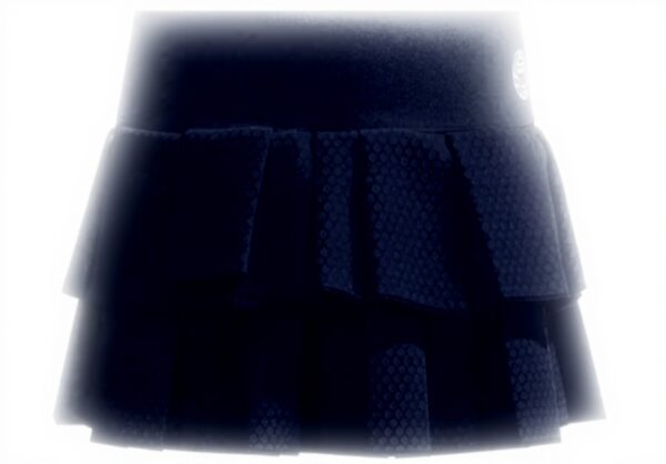 Jupe-short tennis fille BIDI BADU plissée bleu marine