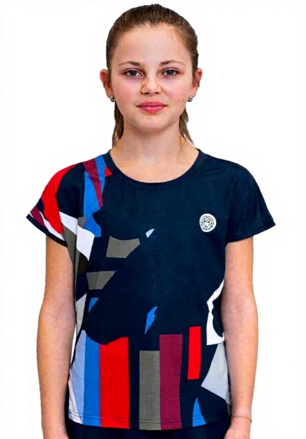 T-shirt sport fille BIDI BADU New York 2024 polyester