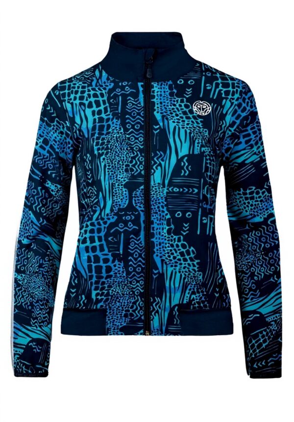 Veste de survêtement BIDI BADU Femmes Bleu Polyester Tennis