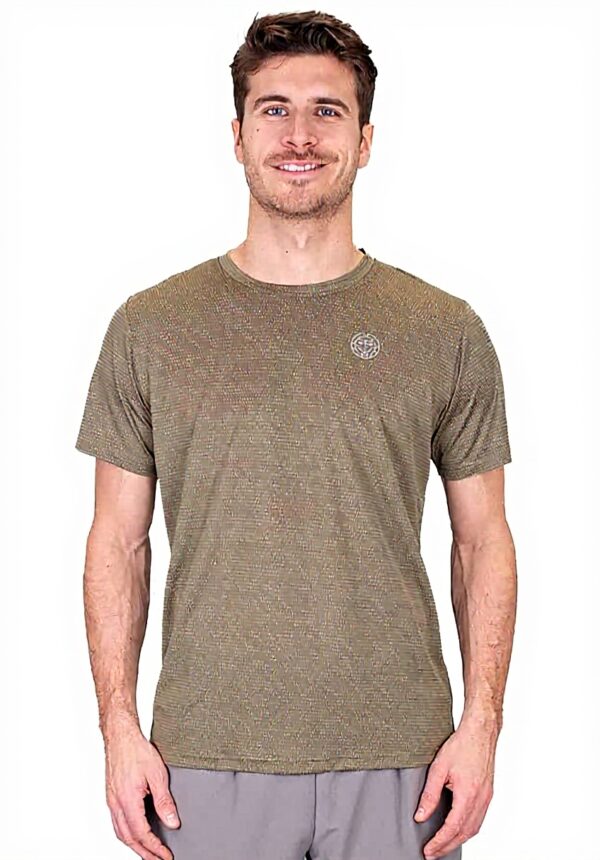 T-shirt Homme BIDI BADU Deux Couleurs Polyester Tennis