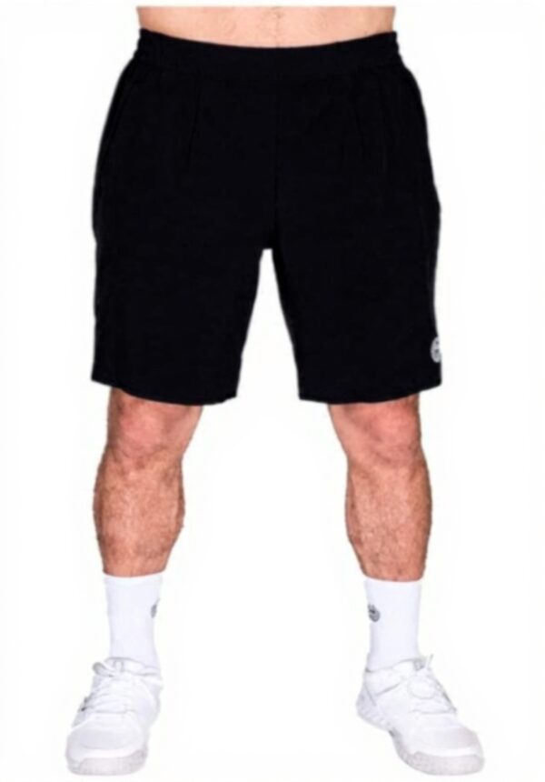 Short tennis homme BIDI BADU ras du cou synthétique noir