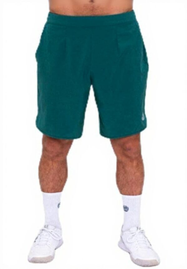 Shorts de sport BIDI BADU Hommes Vert Foncé Polyester