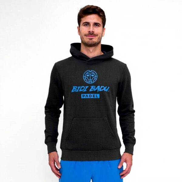 Sweat à capuche BIDI BADU Hommes Vert Foncé Logo Spike