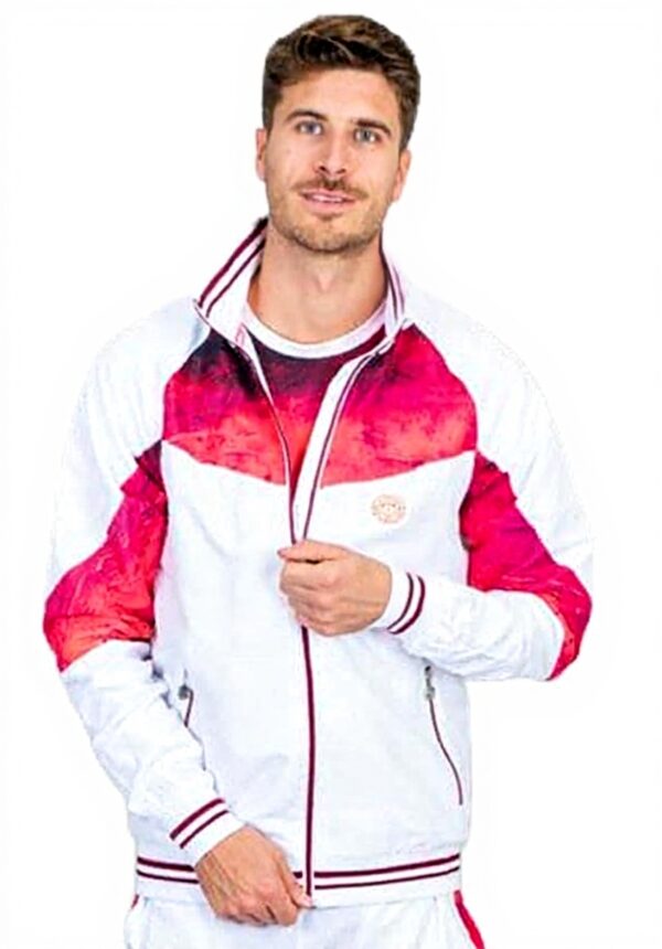 Veste de survêtement homme BIDI BADU polyester tennis