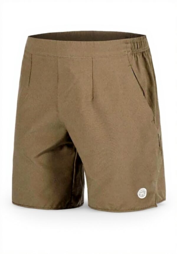 Shorts Tennis Hommes BIDI BADU Marron Polyester Élasthanne