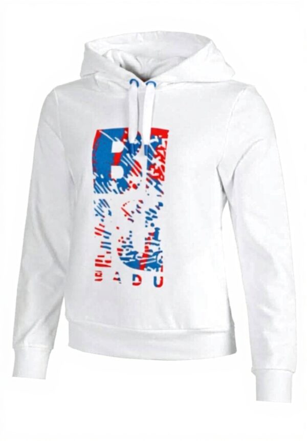 Sweat à capuche BIDI BADU Femmes Bleu Blanc Lifestyle