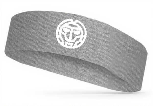 Bandeau BIDI BADU Unisex Gris Tennis Nylon Élasthanne
