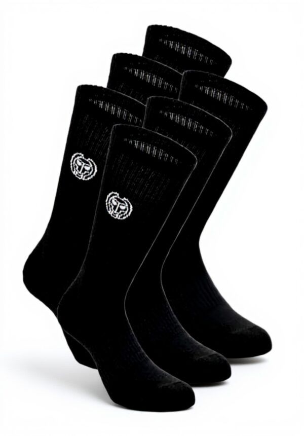 Chaussettes de tennis BIDI BADU Unisex Noir 6 paires