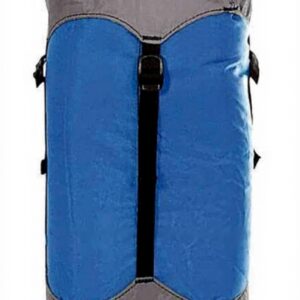 Bloquer compression Granite Gear sac camping randonnée bleu