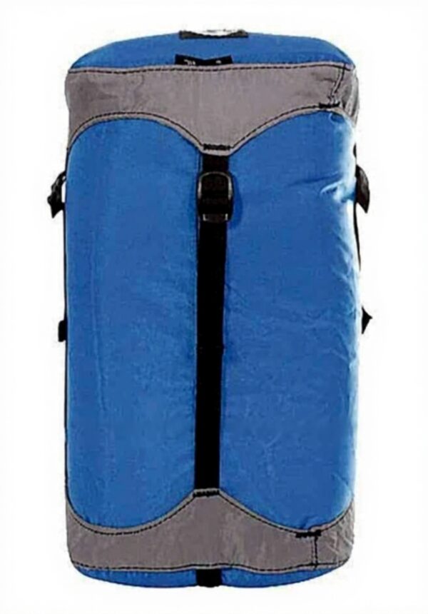 Bloquer compression Granite Gear sac camping randonnée bleu