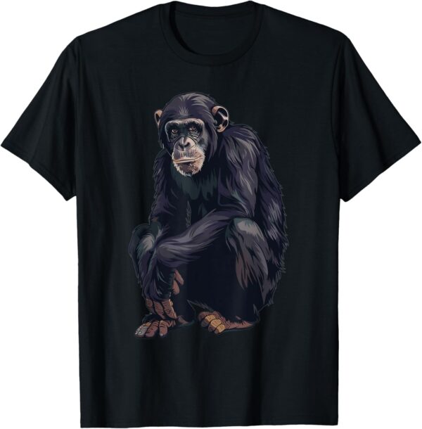 T-shirt Bonobo Animal Homme Léger Coupe classique-0