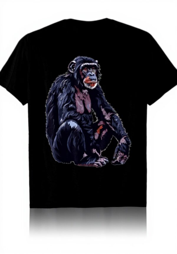 T-shirt Bonobo Animal Homme Léger Coupe Classique