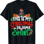 T-shirt Noël Bonobo Pyjama Amoureux Primates Fantaisie-0