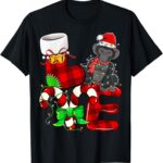 T-shirt Noël Bonobo Père Noël Fantaisie Cadeau Original-0