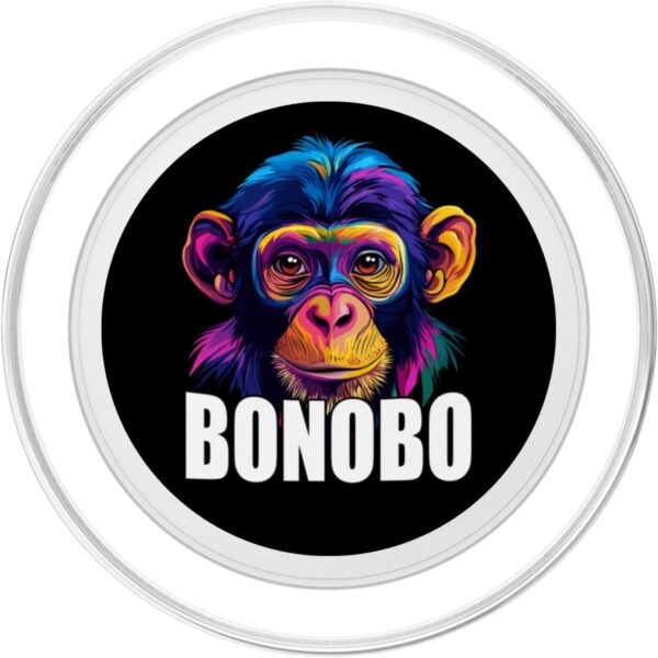 PopGrip MagSafe bonobo visage singe aimant amoureux animaux-1