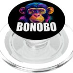 PopGrip MagSafe bonobo visage singe aimant amoureux animaux-0