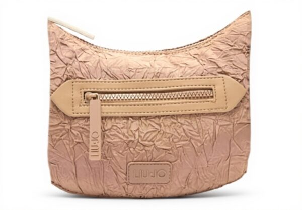 Sac porté épaule femme Liu Jo nylon nude marron BS25LJ125