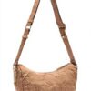 Sac porté épaule femme Liu Jo nylon nude marron BS25LJ125