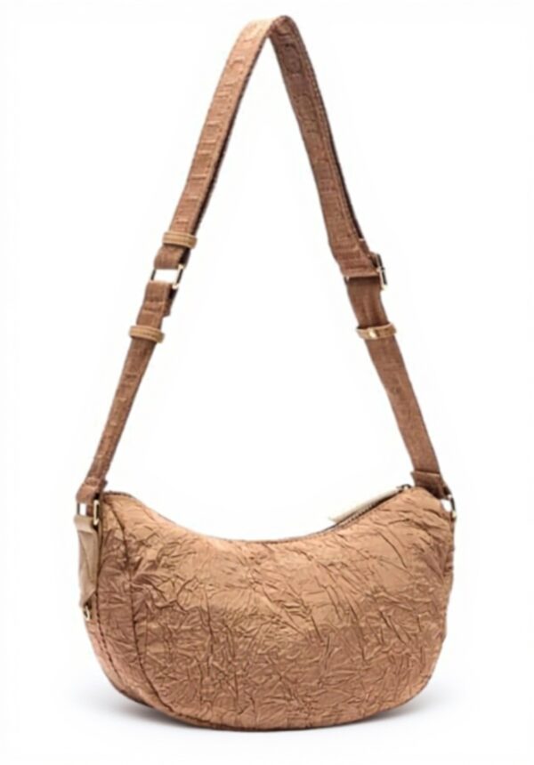 Sac porté épaule femme Liu Jo nylon nude marron BS25LJ125