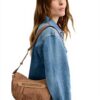 Sac porté épaule femme Liu Jo nylon nude marron BS25LJ125