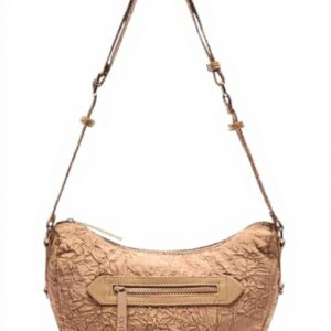 Sac porté épaule femme Liu Jo nylon nude marron BS25LJ125